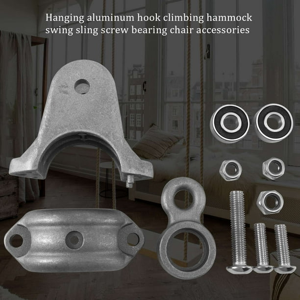 Swing Buckle Swing Hanging Aluminum Hook for Climbing Hammock Swing