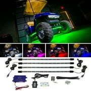 LEDGlow Million Color LED Golf Cart Underbody Underglow Light Kit