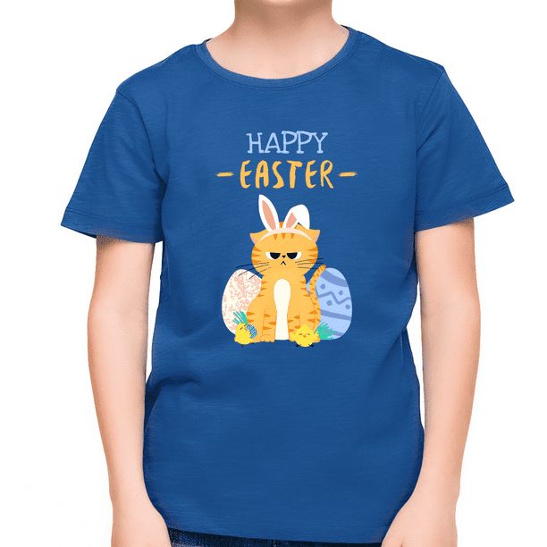 Boys cat shirt top