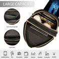 thumbnail image 3 of FORMRS Womens Crossbody Sling Bag Travel Daypack Shoulder Chest Backpack, Blue Butterfly, 3 of 7