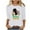 A01-White, variant on ZVAVZ Henley Shirts for Women,Ladies Black History Month T Shirts 3/4 Length Sleeve O-Neck Shirts Pride African American T-Shirt Flash Deals of The Day Clearance Orange L