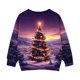 thumbnail image 3 of Sudaderas sin capucha para niños pequeños, niñas y niños, sudaderas con cuello redondo y manga larga estampadas, tops tipo pulóver con bolsillo, top de poliéster para niña, 3 of 6