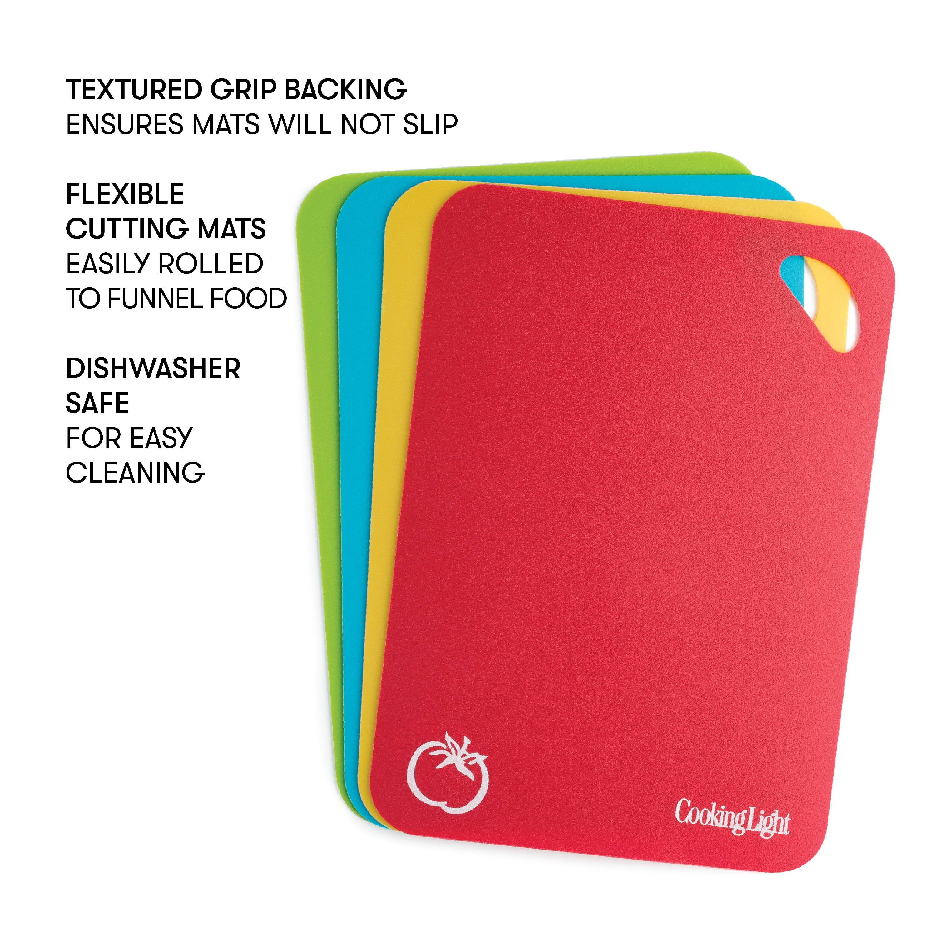 EPARE Cutting Board Set 4 Flexible BPA Free 10.8 in x14 in Dishwasher Safe  +GIFT