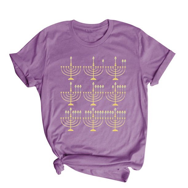Blusas de Manga Corta para las Mujeres Divertida Impresión Cuello Redondo Camiseta Vintage, Blusas de Primavera para las Mujeres