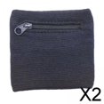 thumbnail image 1 of 2x Muñequera Tipo , Muñequera para Hombres Y Mujeres, Bolsillo para Pulsera con Cremallera para Monedas, Trotar, Ejercicio Físico, Senderismo 2 piezas, 1 of 10