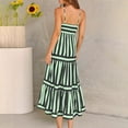 thumbnail image 5 of Loose Fit for Women Summer Fall Sleeveless Slip Scoop Neck Maxi Long Lounge Striped Dress Teen Girls Button 2025 Soft Comfy Clothing, 5 of 9