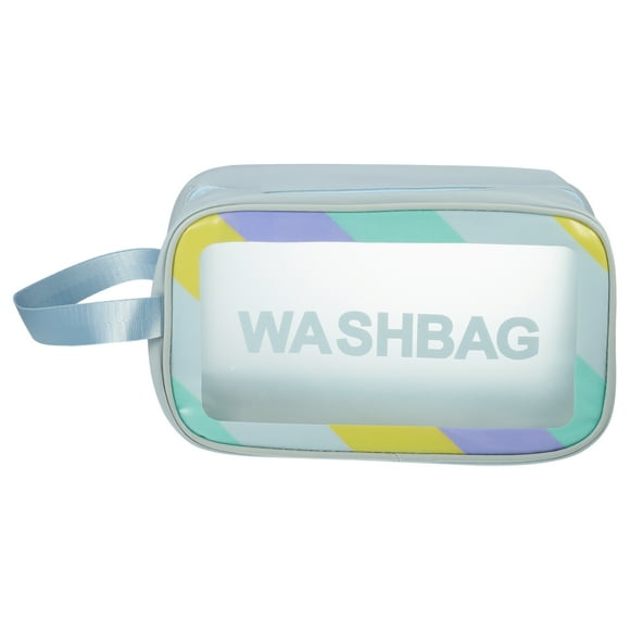 1 Pc Bolsa de Cosméticos Clara y Conveniente para Mujeres para Vacaciones, Camping y Viajes de Negocios Azul-S