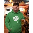 thumbnail image 5 of St. Patricks Day Lucky Charm Clover Hoodie Small Green, 5 of 5