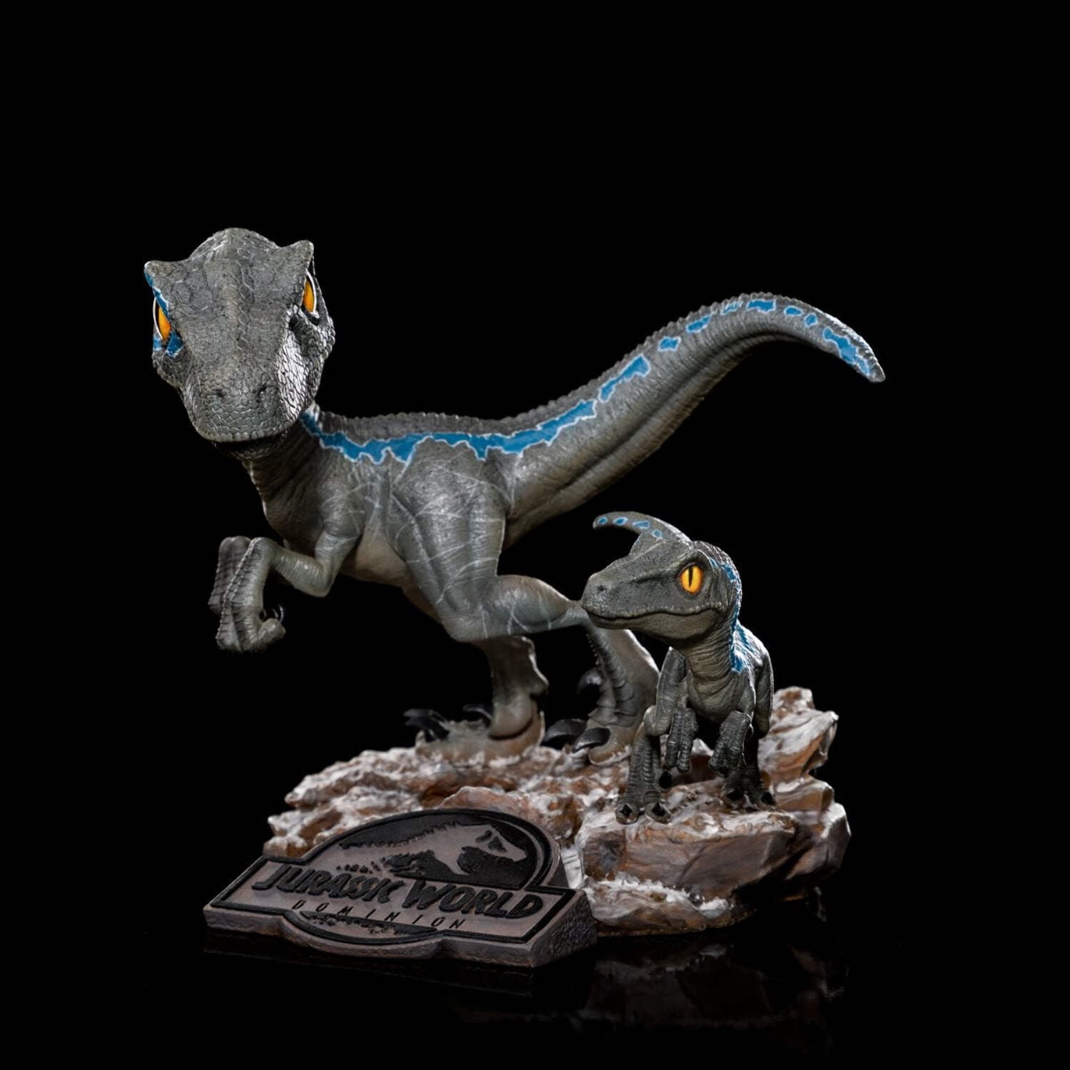 Jurassic World Dominion Blue and Beta MiniCo Vinyl Figure