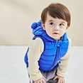 thumbnail image 6 of Little Boys Girls Puffer Vest Kids Boys Winter Vest Cute Hoodie Vest Sleeveless Lightweight Jacket Winter Down Vest for Kids 4-5 Years, 6 of 6