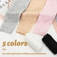 thumbnail image 6 of UV Protection Lace Arm Sleeves, Women's Floral Lace Sleeves Hollow Out Long Sunscreen Gloves Fingerless Driving Gloves, 6 of 7