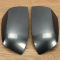 thumbnail image 4 of Kojem Gray 1G3 Mirror Covers Kit Assembly Compatible with 2011-2022 Toyota Tundra Crewmax/Sequoia (Dark Gray), 4 of 4