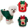 thumbnail image 3 of Navidad perro gato suéter cálido invierno pulóver reno ropa para mascotas para gato cachorr Abanopi Sweater calido, 3 of 7