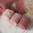 thumbnail image 4 of ColoMX 3 rollos de cinta para ramo floral, adorno de flores de organza, cinta para ramos de manualidades, cinta para invitaciones de boda, cinta para fiestas festivas, manualidades, decoración, 4 of 7