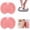 Pink, variant on Shower Foot Scrubber Mat, 2 Pack Silicone Bath Foot Massage Pad with Suction Cups, Exfoliating Wash Mat for Feet and Back, Non-Slip Bathroom Mat for Women Men Seniors