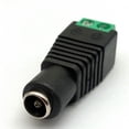 thumbnail image 3 of Methold Conector adaptador de corriente CC macho duradero ABS de 20 piezas, conector fácil de usar y fiable, enchufe KAdapter macho hembra Cables de audio/vídeo, 3 of 6