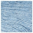 thumbnail image 6 of Boardwalk BWK502BLEA 5 in. Headband Super Loop Cotton/Synthetic Fiber Wet Mop Heads - Blue, Medium, 6 of 10