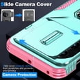 thumbnail image 4 of Funda para GANGXUN OnePlus 11 5G - Soporte metálico, Función magnética, Verde, 4 of 5