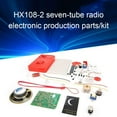 thumbnail image 3 of Clearance Now! 7 Tubes AM Radio Electronic HX108-2 DIY Kit Electronic Learning Development K9W4, 3 of 9