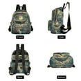 thumbnail image 4 of FORMRS Mini Backpack Purse for Women Travel Daypack Casual Shoulder Bag, Whale and Moon, 4 of 7