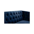 thumbnail image 6 of Meridian Furniture Michelle Navy Velvet Sofa, 6 of 10