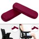 thumbnail image 5 of Almohada para reposabrazos, almohadillas para reposabrazos de silla, cojines puma viscoelástica, almohada para codo, parte inferior antideslizant vino rojo Yotijar almohadillas de reposabrazos, 5 of 9