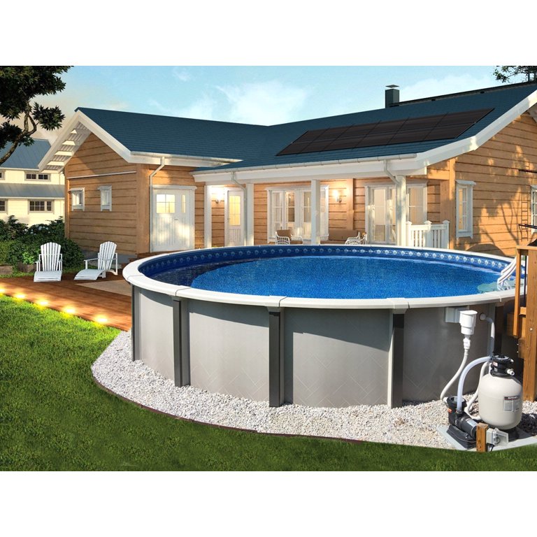3-2X20' SunQuest Solar Swimming Pool Heater Complete System with Roof Kits  - Walmart.com