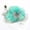 Green, variant on Yoyauz Women Sun Hat with Mesh Flower Decoration Wide Brim Hat Occasion Event Organza Fancy Church Dress Hat
