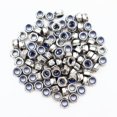 thumbnail image 1 of Tuercas De Seguridad Hexagonales Con Inserción De Nailon M5X0,8 Mm, Paquete De 100 Tuercas De Seguridad De Nailon Autoblocantes Din985 De Acero Inoxidable 304, Acabado Liso Para Sujetadores De Constru, 1 of 3