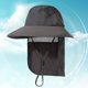 thumbnail image 1 of Sombrero de pesca con cortina hueca resistente a los rayos UV para ciclismo escalada correr sombrero Boonie JShteea El nuevo, 1 of 9
