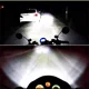 thumbnail image 5 of 4 Par Faros Ovalado 6 Led Moto Aux. Neblinero Fijo/estrobo, 5 of 7
