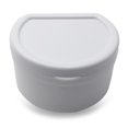 thumbnail image 1 of Denture Box Creative Denture Bath Case Denture Container with Basket Net Holder, 1 of 10