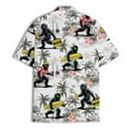 thumbnail image 3 of Bigfoot Hawaiian Shirts for Men Women, Bigfoot Hawaiian Shirt, Sasquatch Tropical Short Sleeve Button Down Shirt, 3 of 7