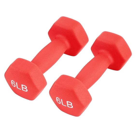 ARVAKOR Weights Dumbbells Set for Women, 2-8 Pound Dumbbells Set of 2, Non-Slip Hand Weights for Home Workouts, Portable Strength Training Neoprene dumbbells
