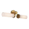 thumbnail image 4 of Alora Lighting WV355223VBGO Wynwood 2 Light 7" Tall Wall Sconce - Vintage Brass / Glossy, 4 of 5