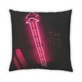 thumbnail image 2 of Ahgly Company Neon Neon Indoor Throw Pillow, 18 inch by 18 inch, 2 of 6