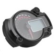 thumbnail image 2 of Velocímetro multifunción, tacómetro, odómetro, pantalla LCD de 15000rpm, indicador Universal para motocicleta Jadeshay A, 2 of 9