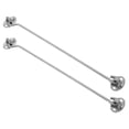 thumbnail image 1 of OUNONA 2Pcs Stainless Steel Hook Screws Durable Square Hook For Home Use, 1 of 8