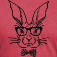 thumbnail image 3 of CafePress - Cute Hipster Easter Bunny T Shirt - Mens Tri-blend T-Shirt, 3 of 4
