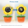 thumbnail image 4 of VTech RM9751 Yellow Daisy Cámara inteligente para bebés con Wi-Fi, compatible con iOS y Android, 1080p Full HD, cubierta de modo de privacidad, luz nocturna, sonidos relajantes y canciones de cuna, in, 4 of 5