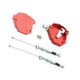 thumbnail image 1 of fastboy Aluminum Alloy Universal Motorcycles Stunt Pull Cable Economizer Motorcycle Easy Pull Cable Red 1Set, 1 of 6