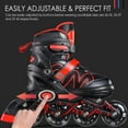 thumbnail image 3 of Adaptable Inline Skates, Shinf Ride, Triple Protection, Breathable And Comfy Roller Skates For Men And Women, 3 of 7