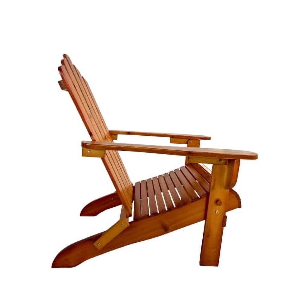 Outdoor or indoor Wood Adirondack chair, foldable, OAK