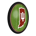 thumbnail image 2 of Indiana Hoosiers Football 18'' Round Slimline Illuminated Wall Sign, 2 of 4