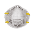 thumbnail image 3 of 3M Performance Drywall Sanding Particulate Respirator [N95] (8210D): 2-pack (White), 3 of 13