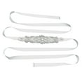 thumbnail image 4 of Tineasur Elegant Rhinestone Bridal Waist Belt for Women , Party Accessory, 9.8 x 2 Inches, 1 Piece, 4 of 6
