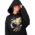 thumbnail image 1 of Sudadera Negra Abuelo Gohan Nieto Goku F Effect, 1 of 6