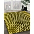 thumbnail image 3 of Ahgly Company Machine Washable Indoor Rectangle Transitional Golden Brown Yellow Area Rugs, 7' x 10', 3 of 7