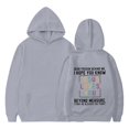 thumbnail image 6 of LUOGENLI Hoodies Girls Sweatshirt Girl You Hooded Casual Loose Letter Print Hoodie Cute Sweatshirts for Girls 10-12 St. Patrick's Day Hoodies for Girls 14-16 Baggy Light Gray 3-4 Years, 6 of 7