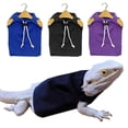 thumbnail image 4 of Reptile Hoodie Clothes Set for Bearded Dragons, Warm Fleece Lizard Sweaters, Reptile Hoodies Apparel for Skin Protection, 4 of 7